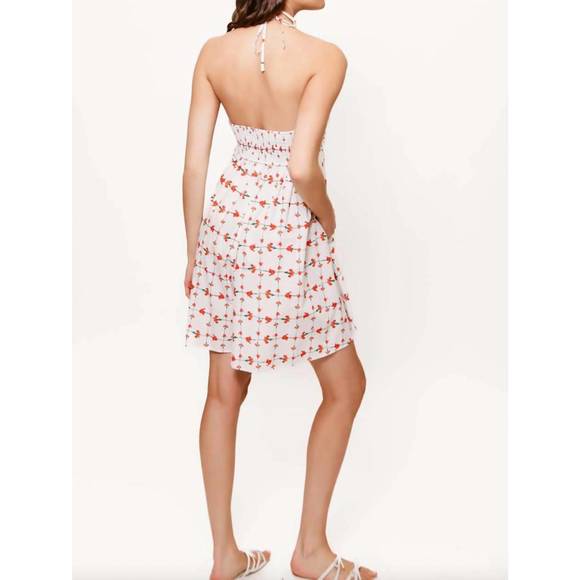 NEW HUTCH rella romper in red trellis floral - Picture 2 of 6